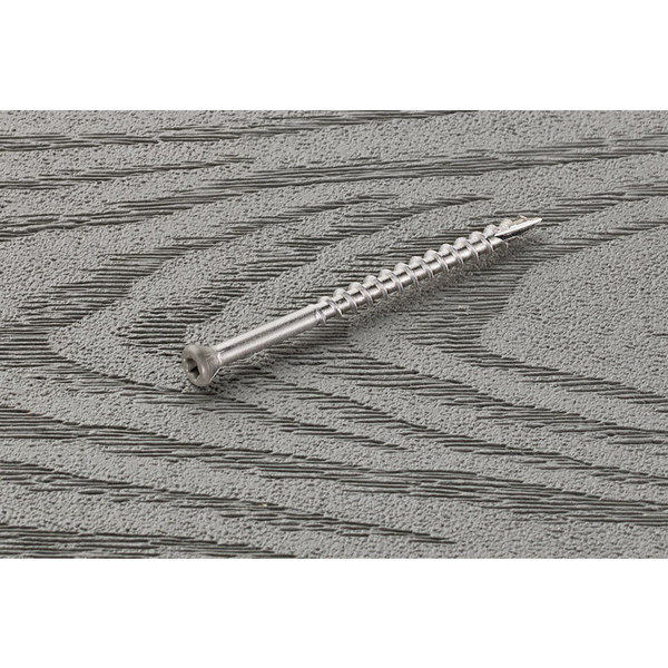 Starborn Deck Screw, 2-1/2 in, 18-8 Stainless Steel, Trim Head, Torx Drive, 350 PK STX37T08250